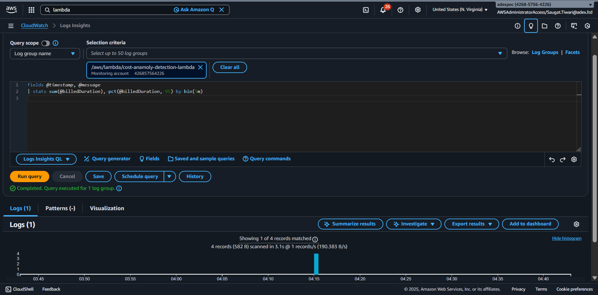 fig: this image illustrates the result of the visualized query.